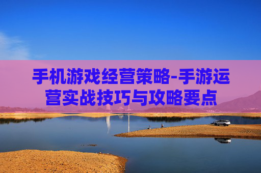 手机游戏经营策略-手游运营实战技巧与攻略要点
