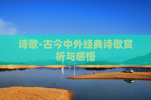 诗歌-古今中外经典诗歌赏析与感悟