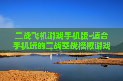 二战飞机游戏手机版-适合手机玩的二战空战模拟游戏