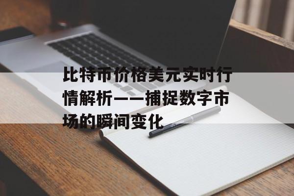 比特币价格美元实时行情解析——捕捉数字市场的瞬间变化