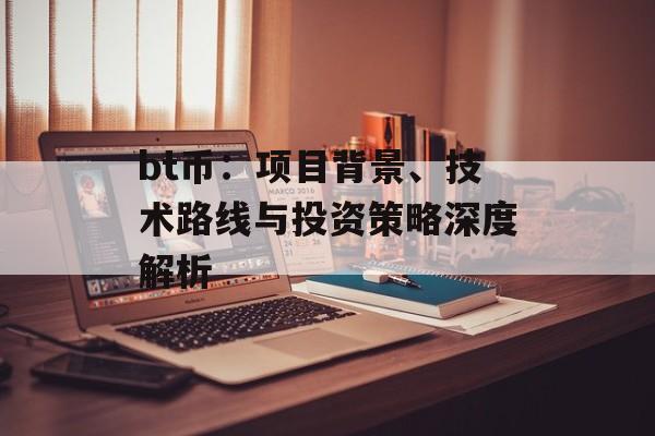 bt币:项目背景、技术路线与投资策略深度解析